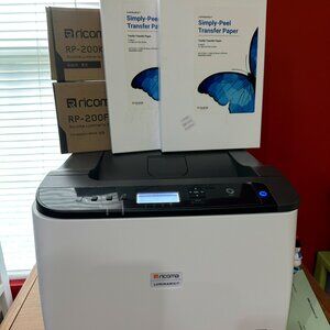 White toner printer